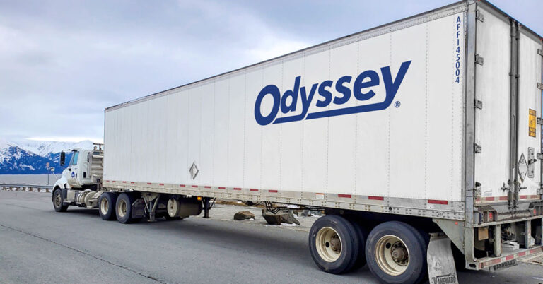 Odyssey branded trailer