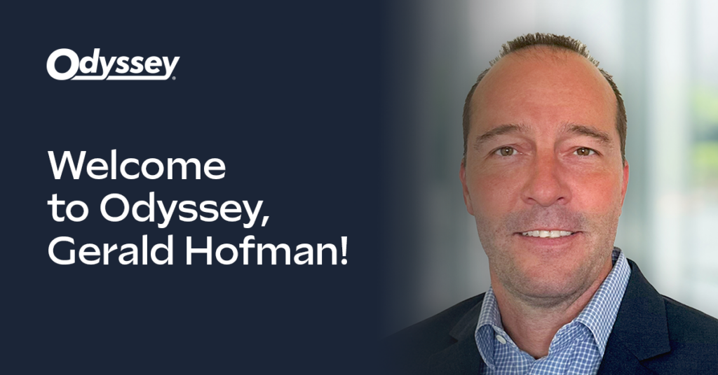 Welcome to Odyssey, Gerald Hofmann!