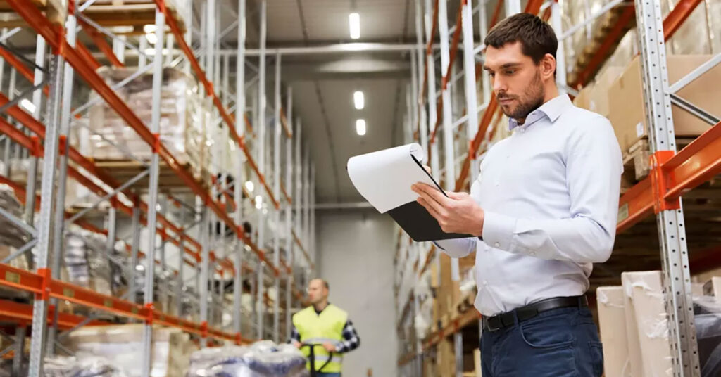 workers in a warehouse