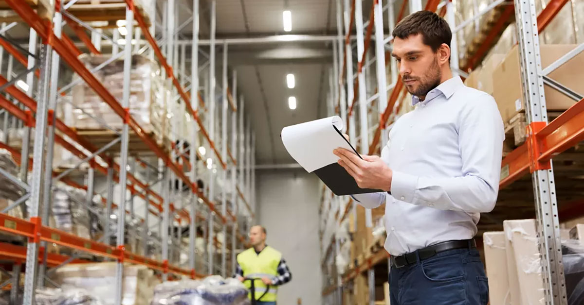 workers in a warehouse