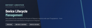 device lifecycle mangement