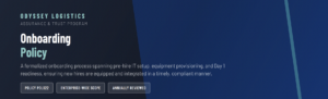 onboarding Policy